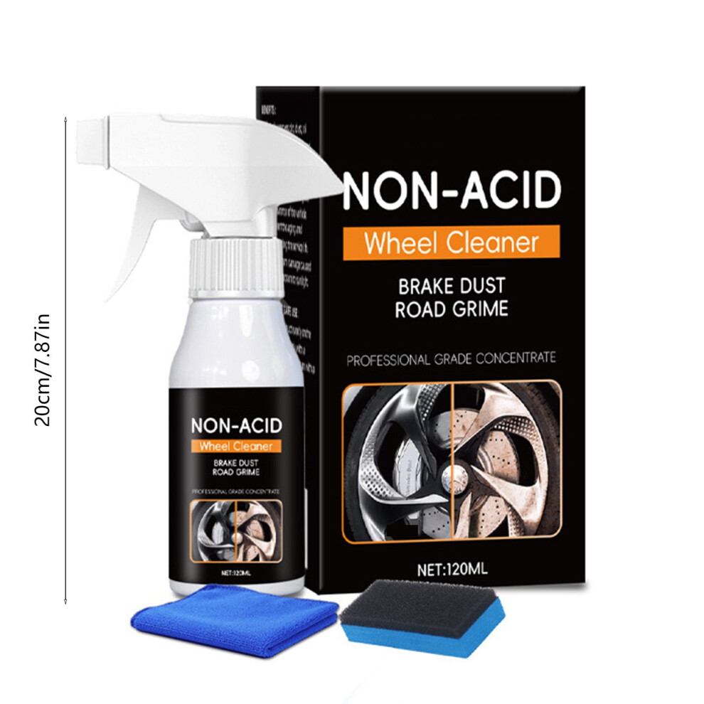 Upgraded 120Ml Car Tire Cleaner Kit Tire Brightening Agent Antioxidant Maintenance Agent Cleaning 9377112527901