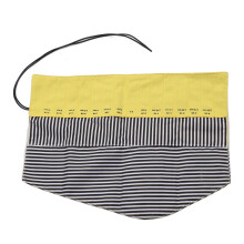 Yellow Folding Oxford Crochet Needle Bag 17.5x12cm