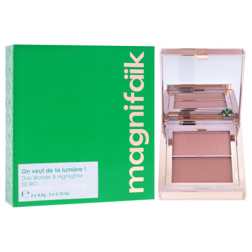 Duo Bronzer & Highlighter – 02 Rio von Magnifaik – 8,5 g 2