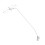 1Ensemble Armature Acier Blanche Support Moustiquaire Pour Lit 5