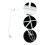 1Ensemble Armature Acier Blanche Support Moustiquaire Pour Lit 7