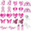 22 τεμάχια καρφίτσες πέτου για την ευαισθητοποίηση κατά του καρκίνου του μαστού – 1