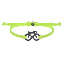 Pulsera de ciclismo trenzada de metal, ligera, unisex, 1 pieza