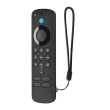 Funda de silicona para mando a distancia Fire TV Stick HD/4K. Funda protectora de silicona antideslizante para facilitar la instalación.