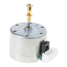 DC 9-12V 3-Speed 33/45/78 RPM Metal Turntables Motor 25 mm Mounting Holes for Turntable Record Player Motor