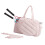 Modern Athletic Bag For Women Men Padded Racket Storage Quick Access Side Pockets Adjustable Shoulder Strap 1