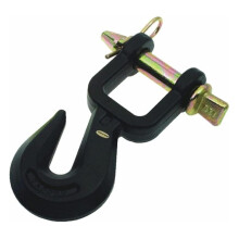 SPEECO Tractortrekhaak - Draagvermogen 9000 lb - Ketting 5/16"-1/2" - Geschikt voor trekstangen tot 1-5/8" - Aanbouwdeel voor landbouwwerktuigen
