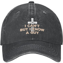 Morsom grafisk baseballcaps for menn – justerbar polyester