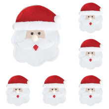 Witspace Christmas Silverware Holder Pockets – Santa, Snowman, Reindeer Cutlery Pouches for Spoons & Forks (1/3/6 PCS)