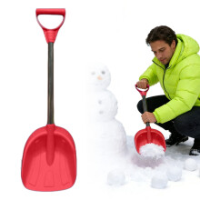 Kids Snow Shovel with Stainless Steel Handle, 24" Durable Scoop for Snow, Sand, Garden, Car & Camping – Compatible with Kids