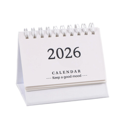 2026 Επιτραπέζιο Ημερολόγιο με Αναστροφή, Μηνιαίο Ημερολόγιο με Αναστροφή