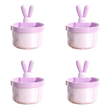 Carrot Kitchen Sink Drain Strainer, Self-Cleaning Hanging Filter Basket, Compatible with Standard Faucets