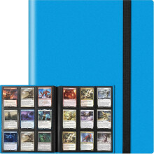 9 Pocket card binder trading card, baseball card collection binder 360-side pocket sports card, book card, folder card