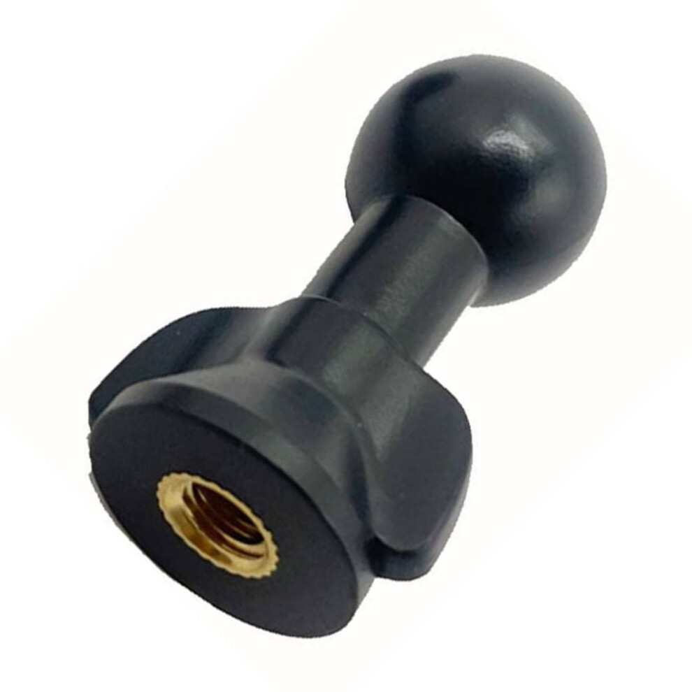 Universal 17Mm Ball Head To 1/4 Inch Nut Adapter For Tripods & Mobile Phone Mount 9353595582668
