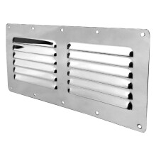 Stainless Steel Grill Vent, Outdoor Kitchen Louver Panel Stainless Louver Vent Panel Accessory for BBQ Island Ventilation