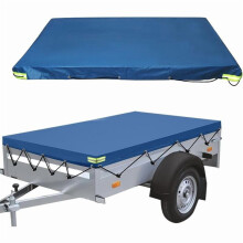 Flat Trailer Tarpaulin Waterproof Tear-Resistant