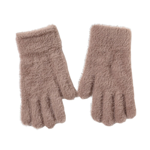 Couples Winter Cycling Gloves Wool Windproof Warm Thick