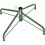 24in Green Metal Tree Base Stands, Artificial Christmas Trees Folding Legs 1