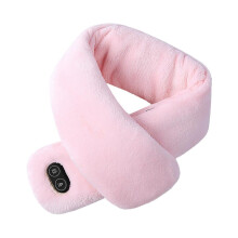 USB Powered Heating Scarf Skin Friendly Vibration Massage Heated Neck Wrap