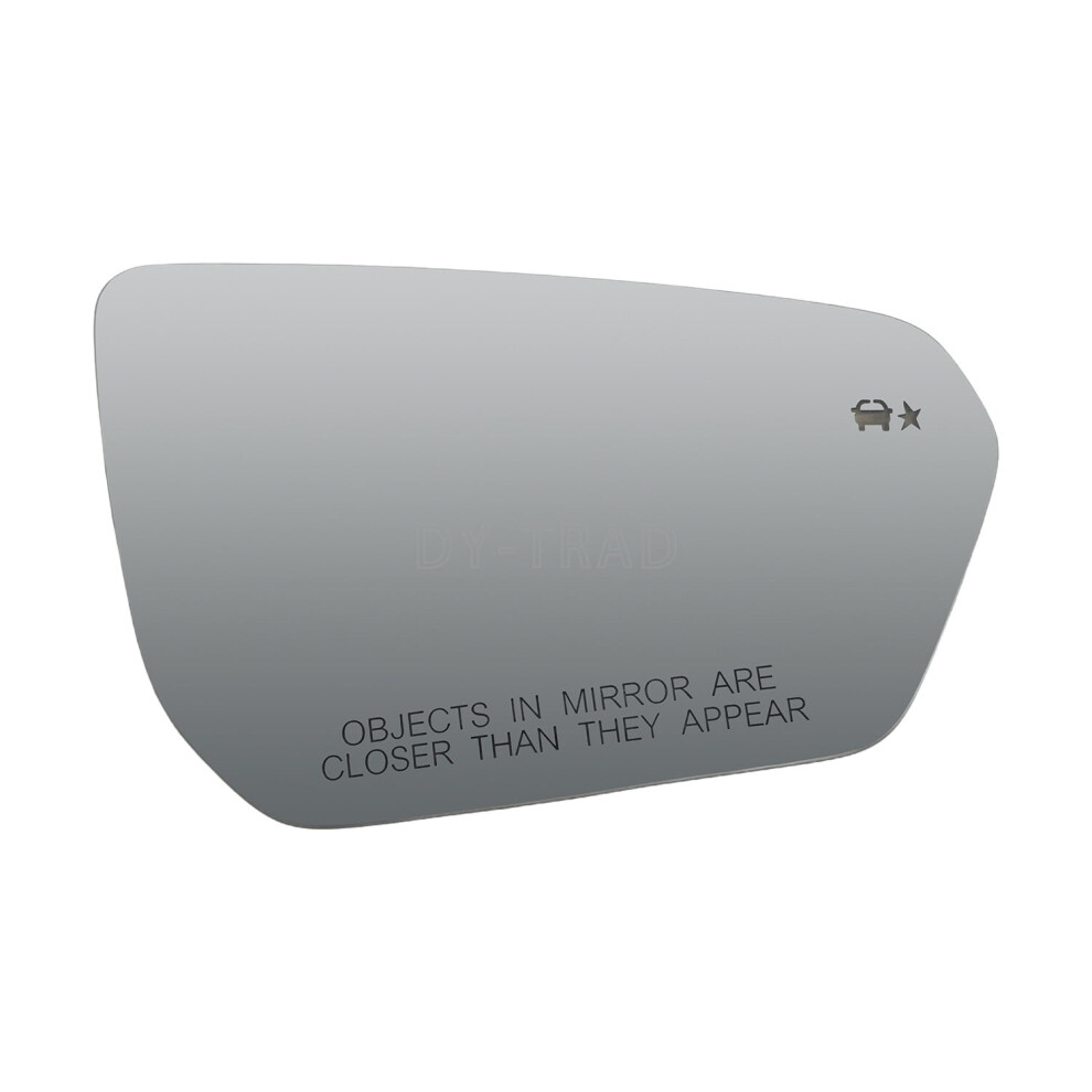 Right - Hand Mirror Glass For Heat & Blind Spot For 2018-24 Chevrolet Equinox 9353595586031