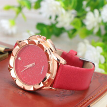 1Pcs Red Elegant Women Watches for Formal Events and Timekeeping