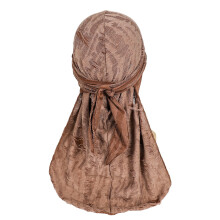 Herr Silkeslen Durag – Justerbar Lång Svans, 3-pack