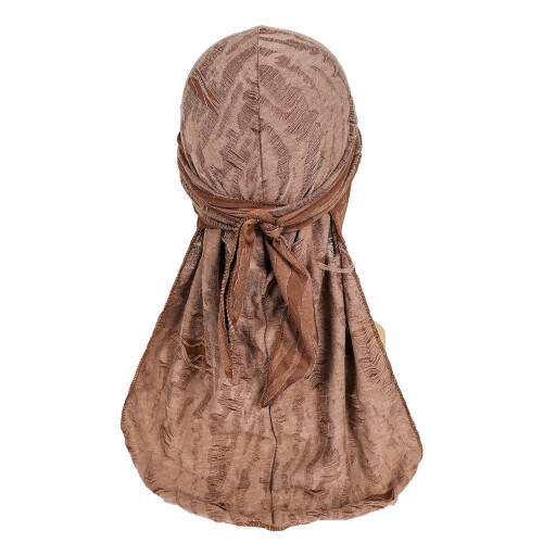 Herr Silkeslen Durag – Justerbar Lång Svans, 3-pack