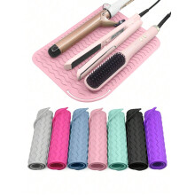 Silicone Heat Resistant Pad for Curling Irons 1 Pack