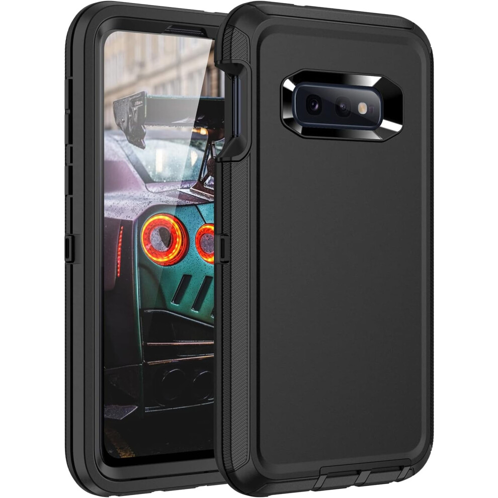 Samsung Galaxy S10e Shockproof Dustproof 3-Layer Case Black 962125633337
