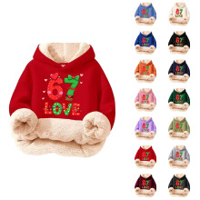 Kids multicolor ice print hoodie sweatshirt
