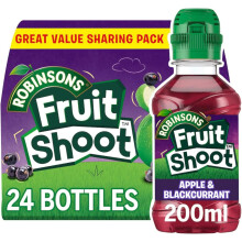 (Apple & Blackcurrant, 200 ml (Pack of 24)) Fruit Shoot Apple & Blackcurrant, 200 ml (Pack of 24)