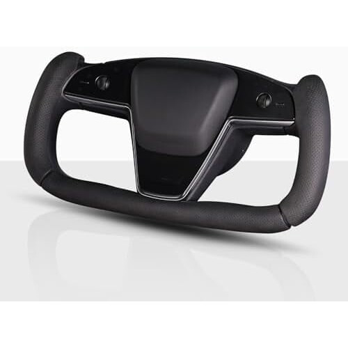 Κάλυμμα τιμονιού Tesla Yoke για μοντέλο S/X2021-σήμερα – Μαύρο, συμβατό με Tesla