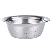 Liquidation ! Égouttoir en acier inoxydable 304 avec bol mélangeur pour légumes, fruits, riz et pâtes – Microporeux, grande capacité