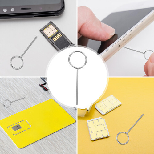 100 stück sim-karten-ejektionskarten, universell für handy-sim-fächer 1