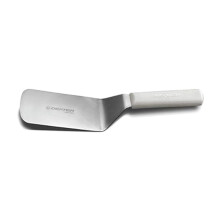 Cortador de hamburguesas Dexter S286-6RC Sani-Safe, 15 x 7,6 cm, esquinas redondeadas, hoja de acero inoxidable, mango de polipropileno texturizado,