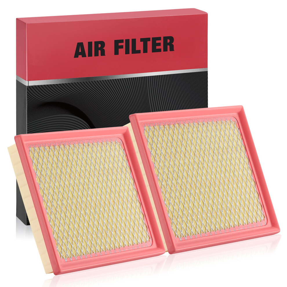 Ca10741 2Pcs Engine Air Filter Compatible With Toyota Rav4 (2016Â2018), Prius (2010Â2015), Prius V (2012Â2018), Lexus Ct200h (2011Â2017), 9448990609192