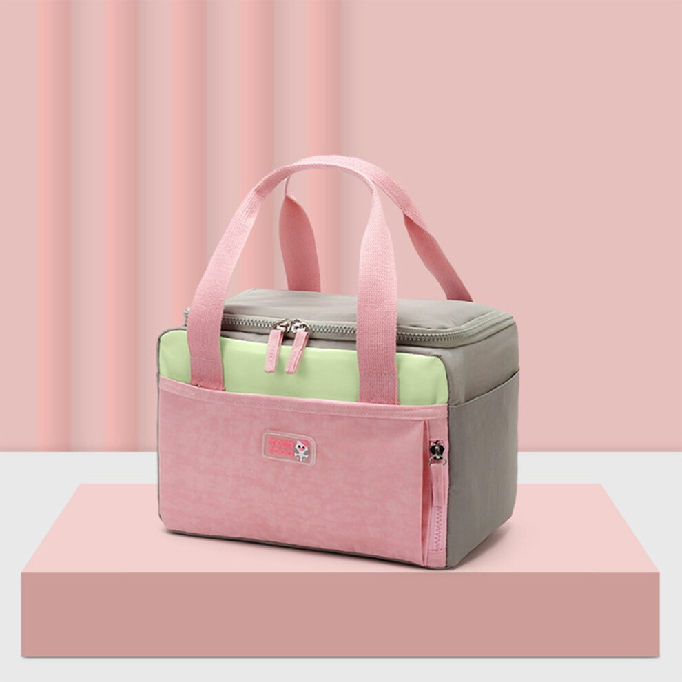 Holiday Gift: Breast Pump Bag Tote with Cooler Compartment, Compatible with Breast Pumps, Bottles & More – Double Layer for Working Moms