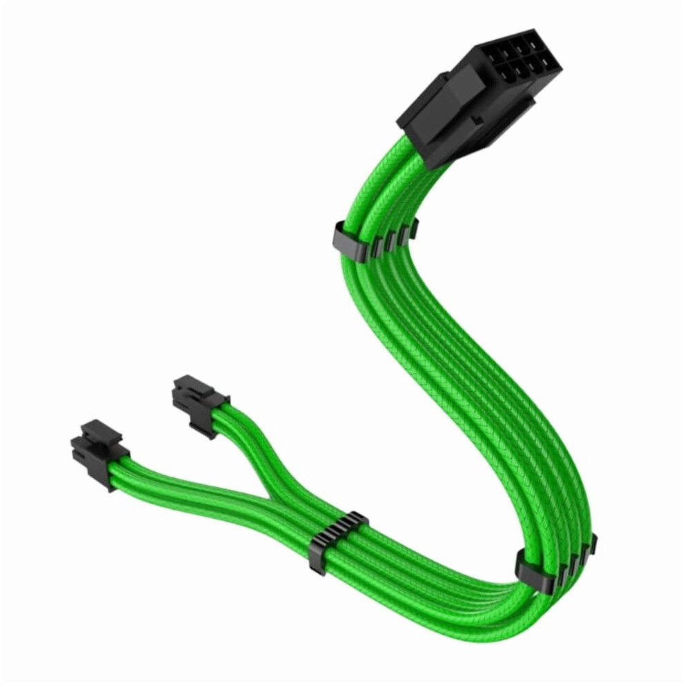 Cpu 8Pin Male To 4+4Pin Detachable Male Nylon Extension Cable Motherboard Power Adapter Cord For Corsair Psus 11.8Inch 9448990611607