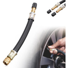 Flexible Tire Valve Extenders, 8.26in, Compatible with Bicycles, Motorcycles, RVs, Strollers