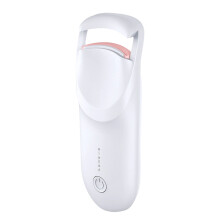 Heated Eyelash Curler, Electric Eyelash Curler with Heat Sensitive Silicone Pad, 24H Hold to Style Natural Eyelashes