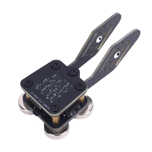 Κλειδί CW Morse Mini Morse Code Paddle Key Καλώδιο 3,5 χιλιοστών Μεταλλική φορητή βάση για λάτρεις