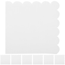 16 feuilles de serviettes polyvalentes - Livre blanc - Portable - Utilisateurs généraux - Événements