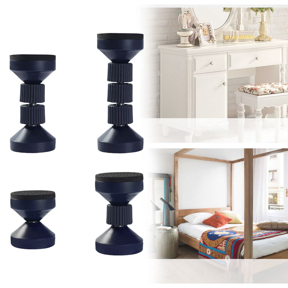 2Pcs Adjustable Headboard Stoppers, Anti-Shake Bed Frame Wall Stopper Pads Â Compatible With Bu4 9450273983516