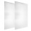 2 Stück Blanko Metallplatte Gravurtafel Aluminium 9