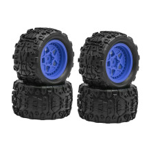 deler RC-bildekk RC-hjul reservedeler Aggressivt tannmønster for 1/18 Arrma Typhon Granite-modeller