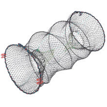 Fishing Crab Net Round Nylon Saltwater Fishing 1Pcs 63.0*23.6*23.6in