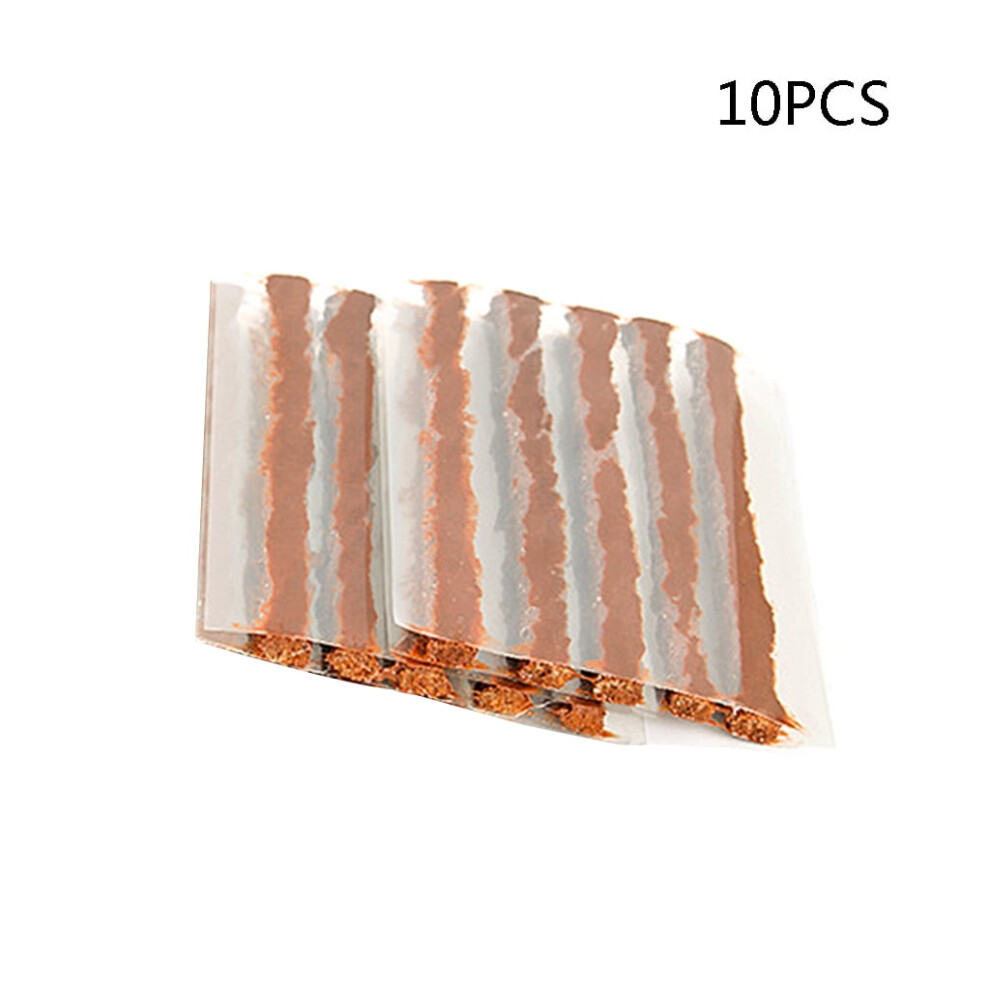 10Pcs Tubeless Tire Repair Strips Stiring For Tyre Puncture Car Motorcycle Bike Tyre Repairing Rubber Strips 9329345298592