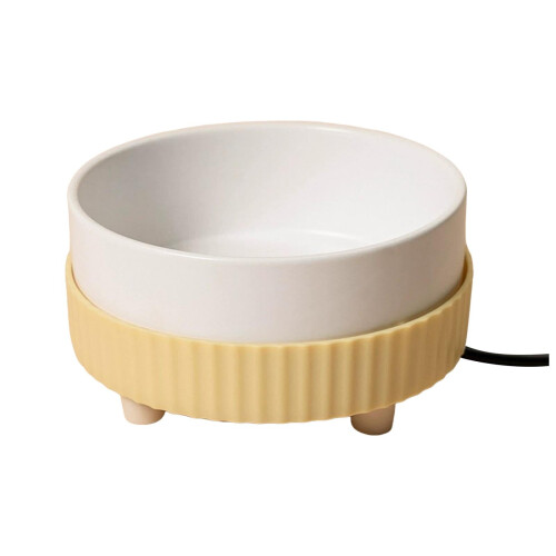 USB Powered Pet Water Dispenser Ceramic Bowl Heated Drinking Device 5V Version 13.5cm