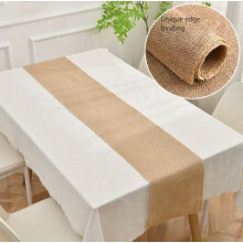 1 tapis (uniquement) Tapis décoratif simple et élégant pour hôtel, restaurant et salon, en jute naturel, napperon, sous-tapis isolant, tapis