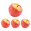 WQNZMADO 4 Large Artificial Red Apples-Decorative Fruit 1